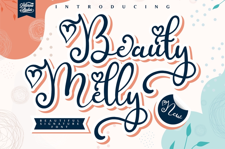Melly Beauty字体 3