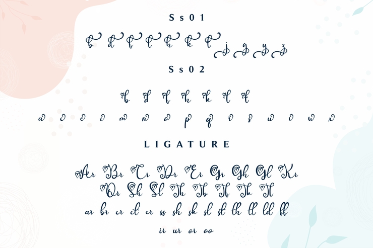 Melly Beauty字体 8