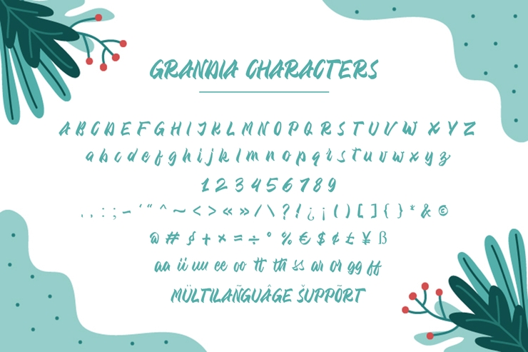 GRANDIA字体 7