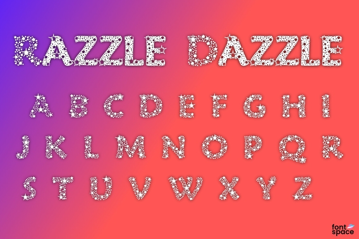 Razzle Dazzle字体 1