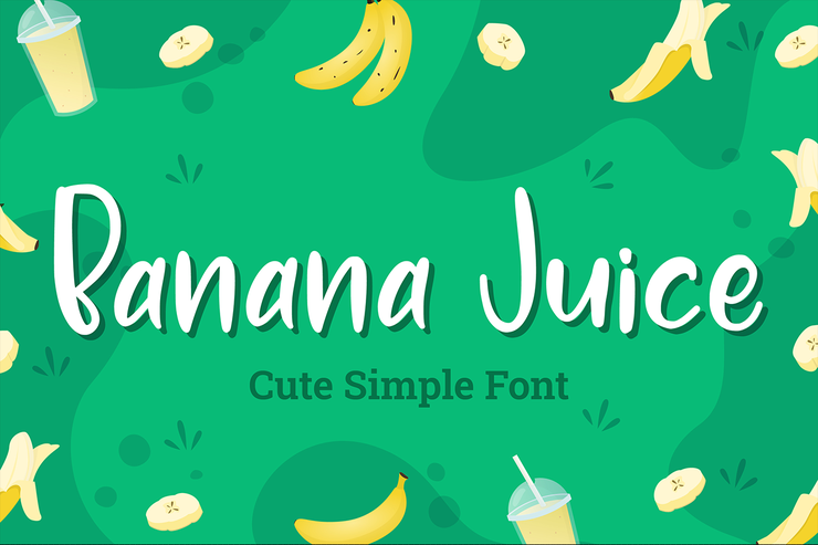 Banana Juice字体 1