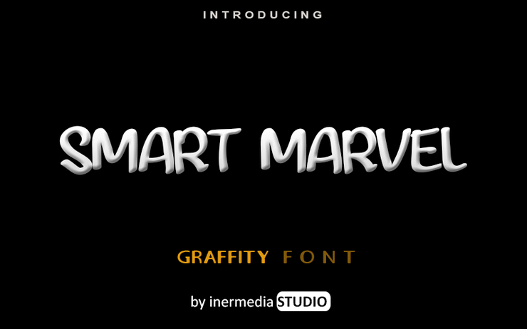 SMART MARVEL字体 1