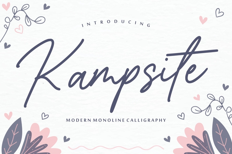 Kampsite字体 1