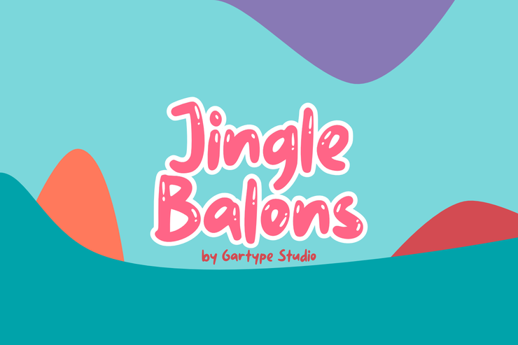 Jingle Balons GT字体 1