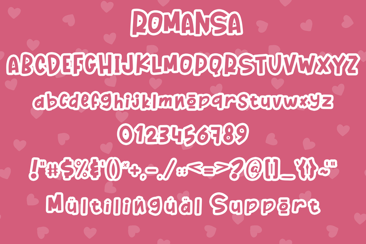 Romansa字体 2