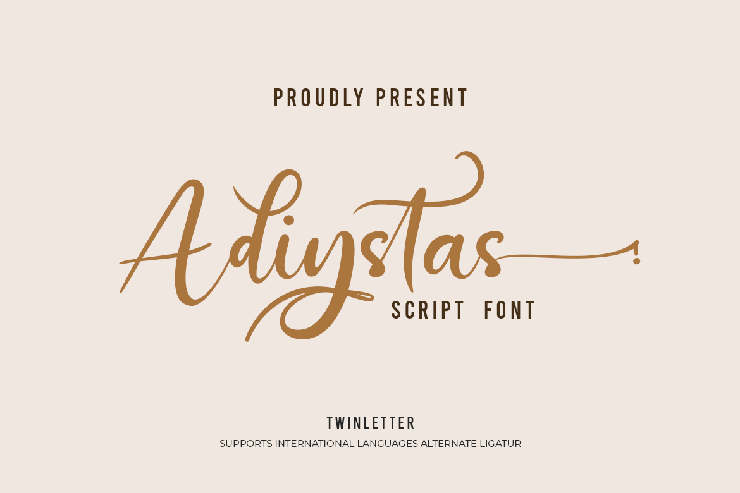 Adiystas Personal字体 1