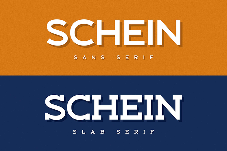 Schein Sans字体 1