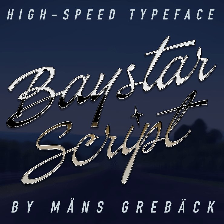 Baystar Script字体 3