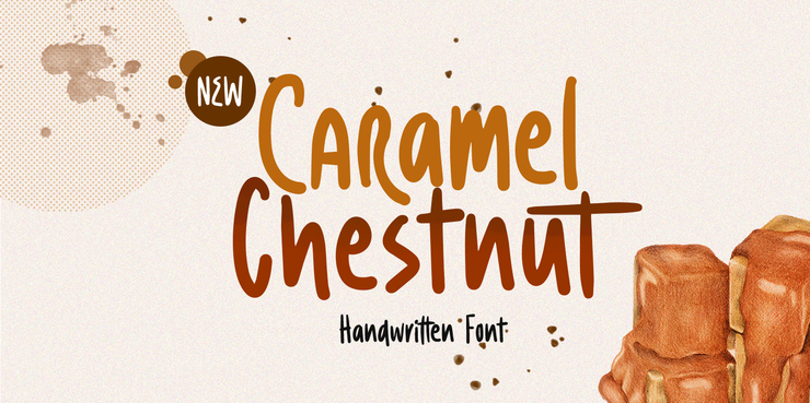 Caramel Chestnut字体 1