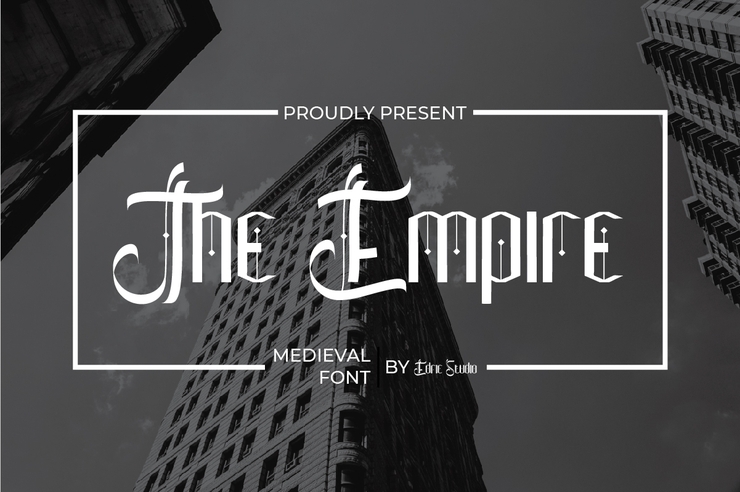The Empire字体 1
