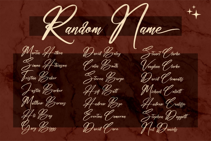 Amsterdam Billionaire字体 4