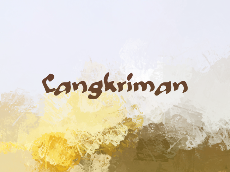 c Cangkriman字体 1