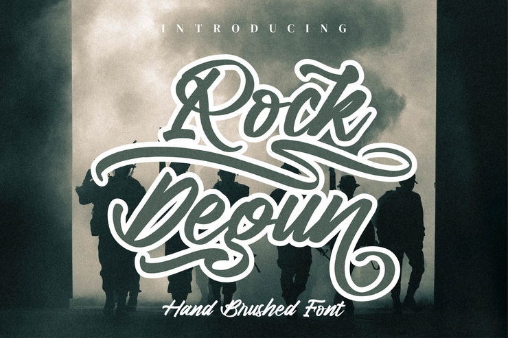 Rock Degun字体 2