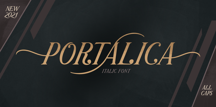 Portalica字体 1