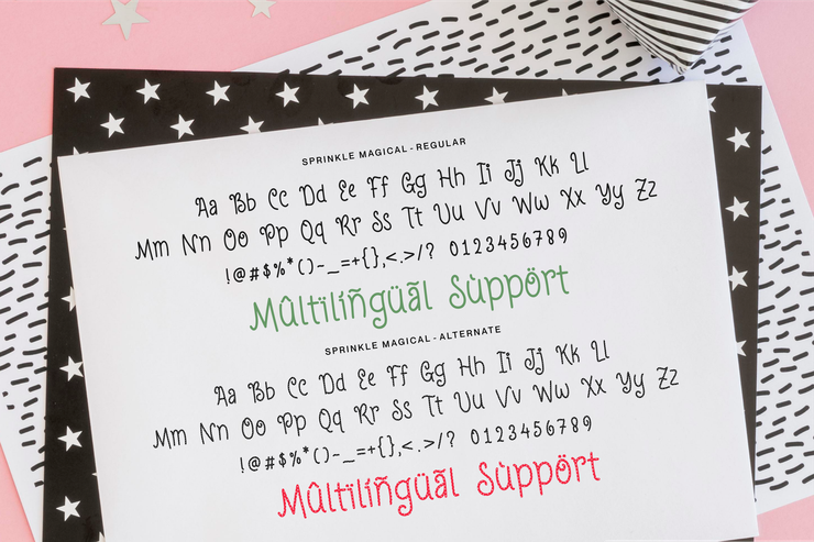 Sprinkle Magical字体 10