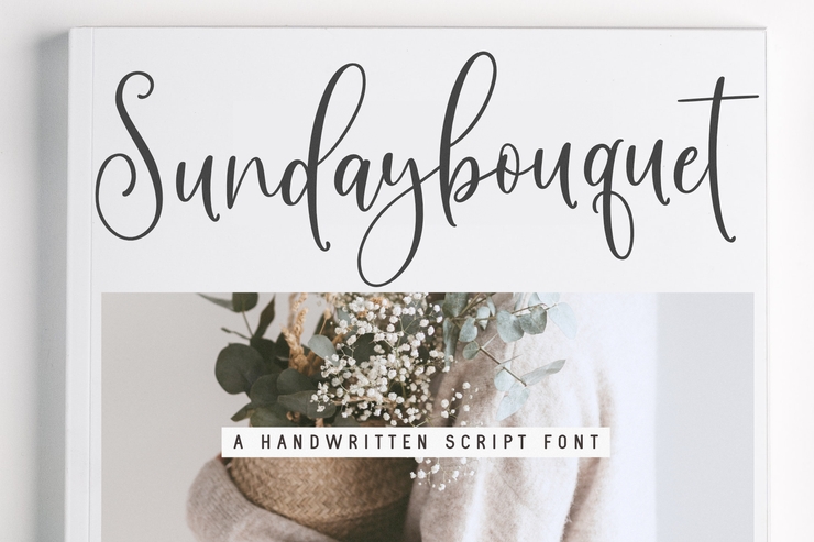 Sunday Bouquet字体 2