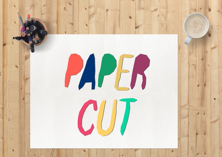 Paper Cut字体 2
