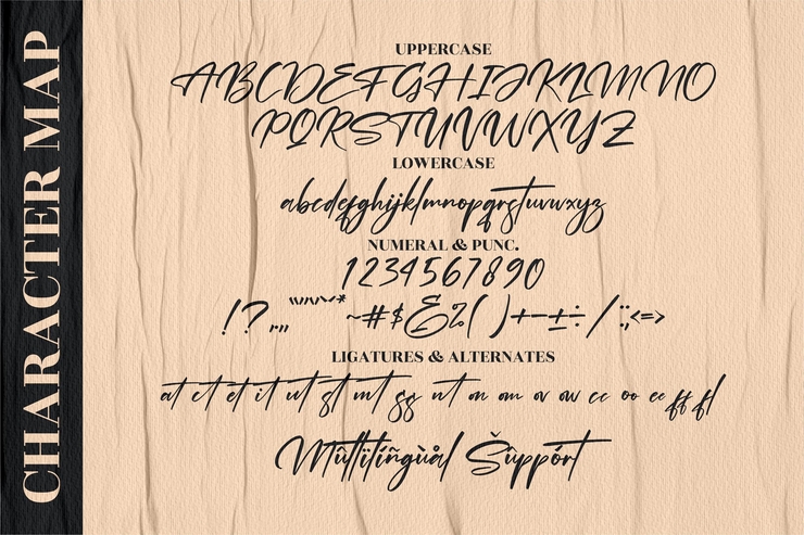 Andalusia Signature字体 9