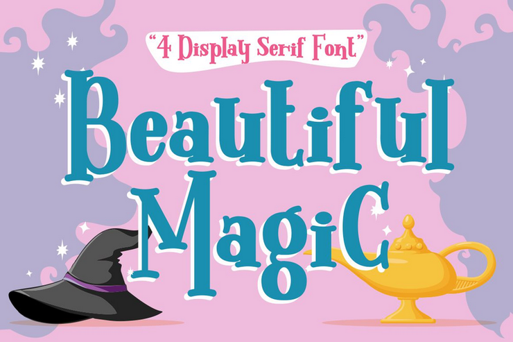Beautiful Magic字体 1