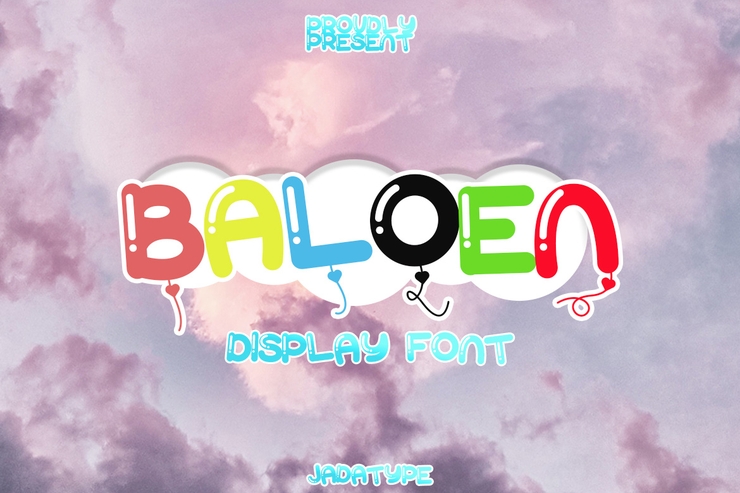 Baloen字体 3