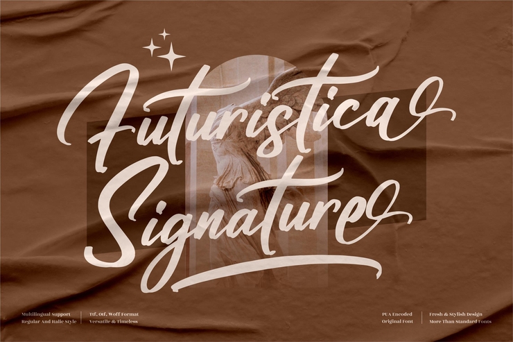 Futuristica Signature字体 1