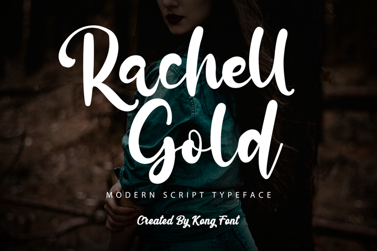 Rachell Gold字体 1