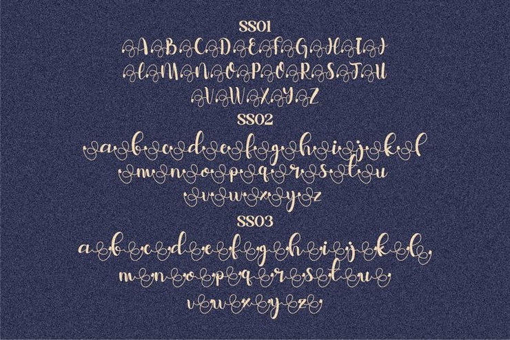 belymole字体 4