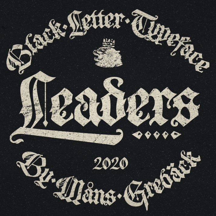 Leaders PERSONAL USE字体 5