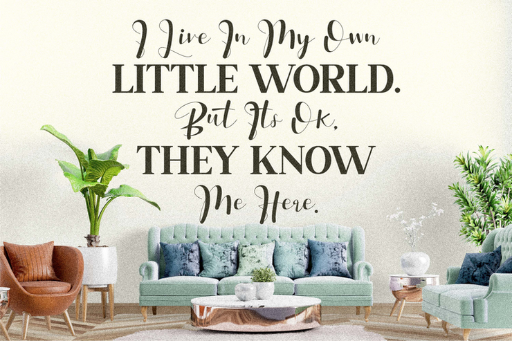 Hello Saffana字体 3