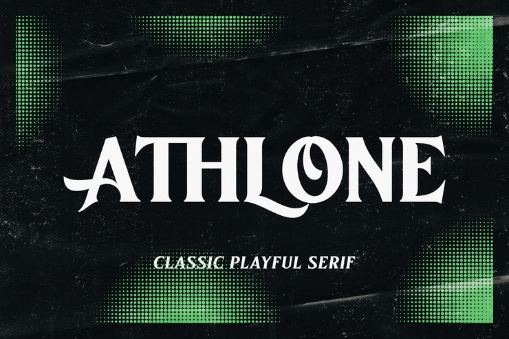 Athlone字体 1