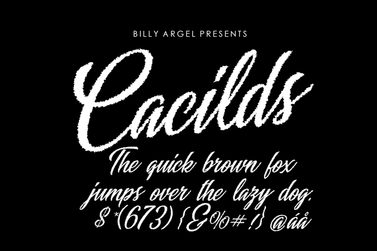 Cacilds字体 1