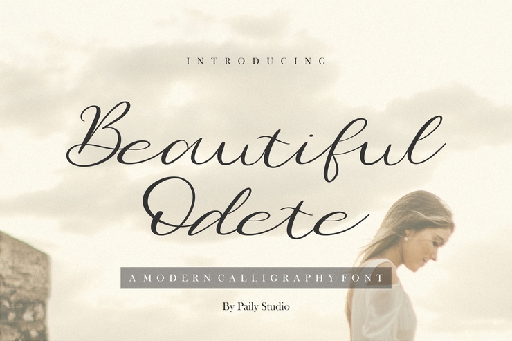 Beautiful Odete字体 1