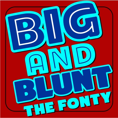 ARB-218 Big Blunt MAR-50字体 1