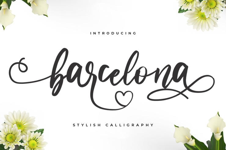 barcelona字体 1