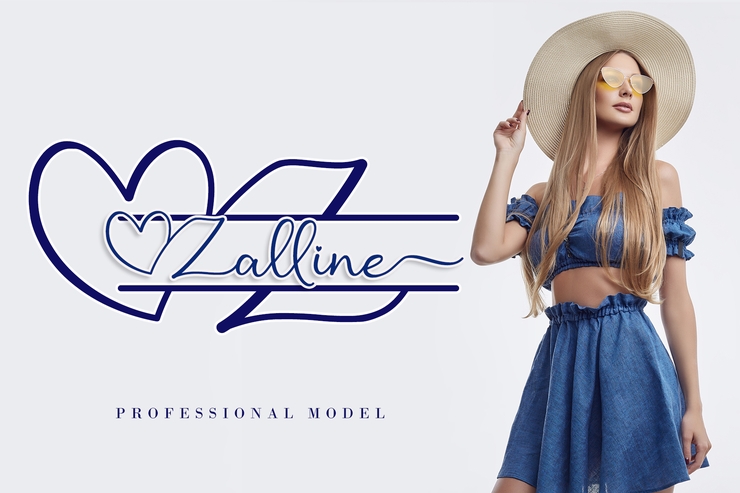 Monallesia Monogram字体 2