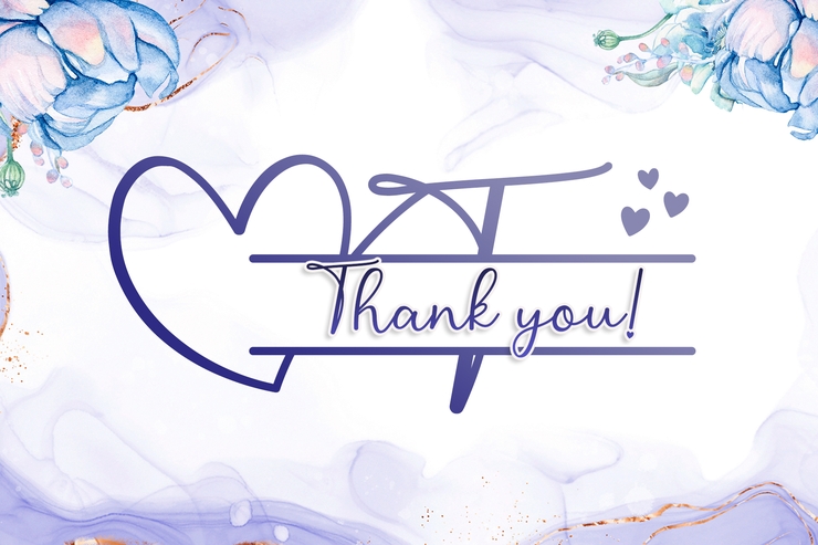 Monallesia Monogram字体 6