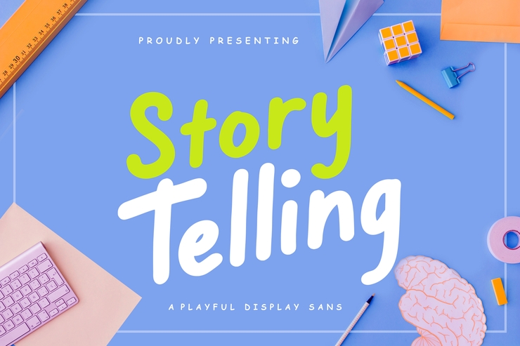 Story TellingStory Telling Fun字体 4