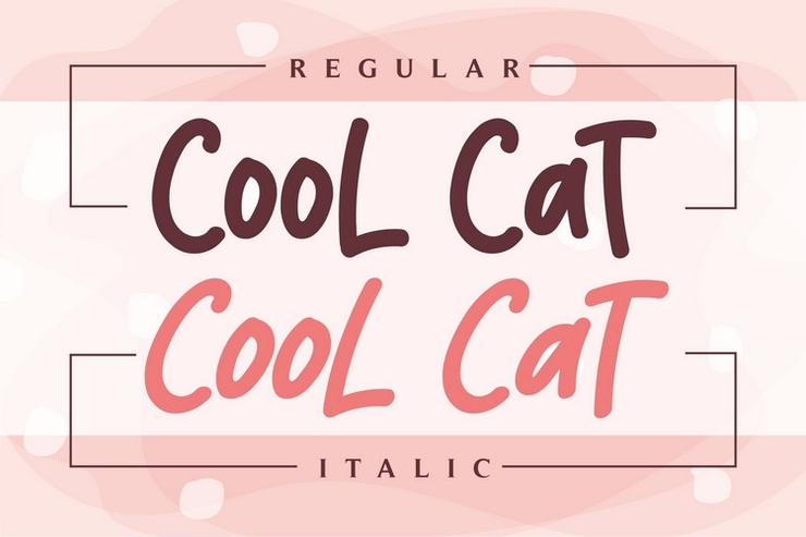 Cool Cat字体 3