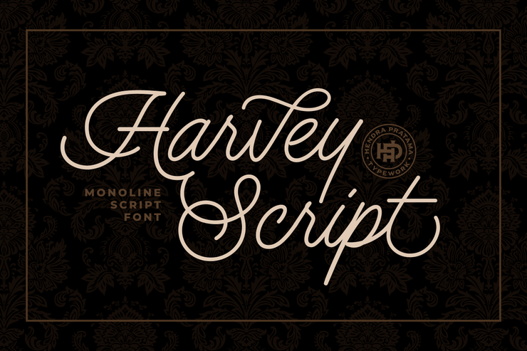 Harvey Script字体 1