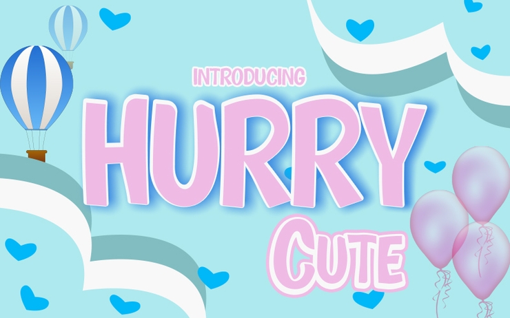 Hurry Cute字体 1