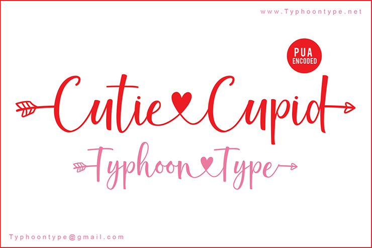 Cutie Cupid -字体 1