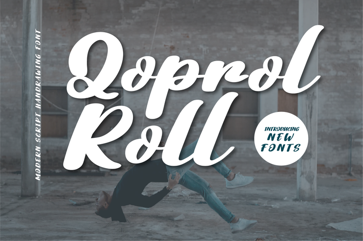 Qoprol Roll字体 1