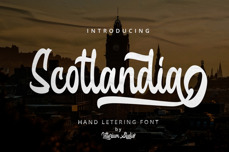 Scotlandia字体 10