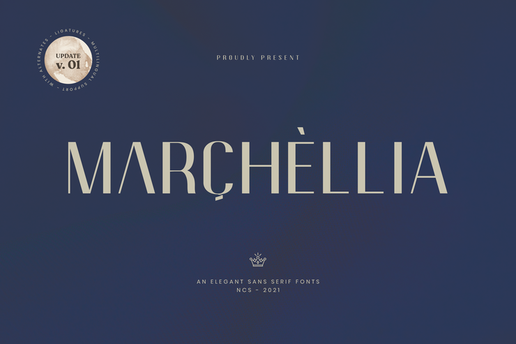 Marchellia Sans字体 2