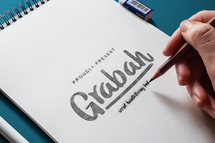 Grabah字体 3