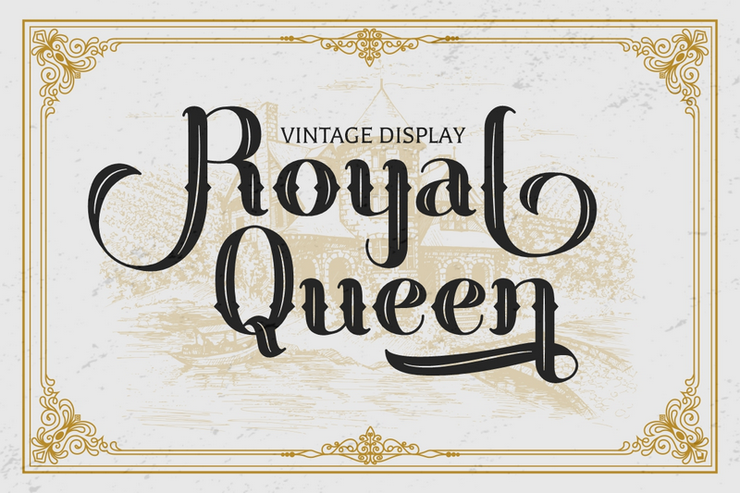 Royal Queen字体 1