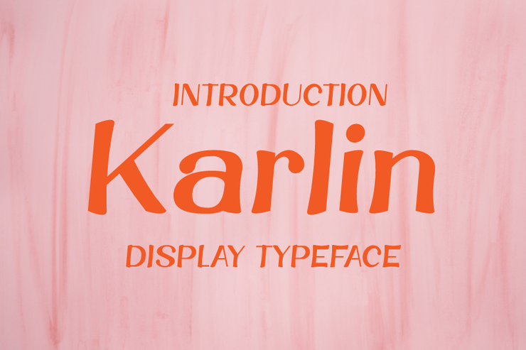 Karlin字体 1