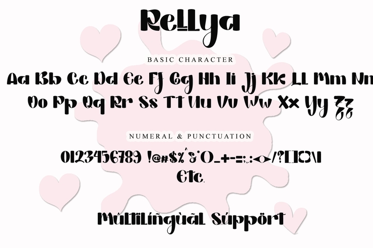 Rellya -字体 4