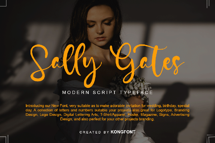 Sally Gates字体 1