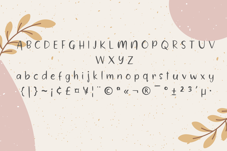Humbert字体 5